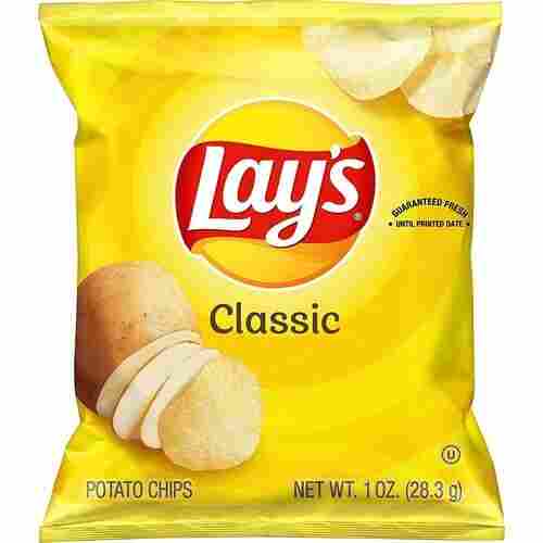 Natural Gluten And Cholesterol Free Tasty Lays Classic Potato Chips Snacks