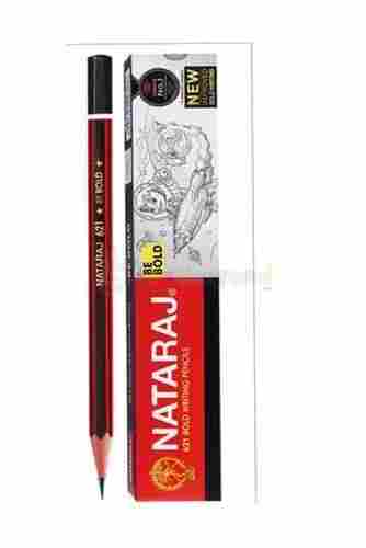 8 Inch Nataraj Bold Dark Writing Wooden Pencil For Smooth Writing And Drawing Purpose 