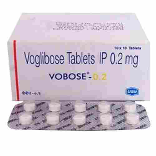 Voglibose Tablets Ip 0.2 Mg, 10 X 10 Tablets In A Pack