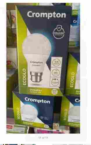 Cool Day Light Round 9w Crompton Led Bulb For Indoor And Outdoor Use