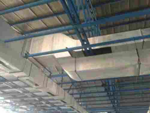 Long Lasting Durable Solid Strong Steel Plain Silver HVAC Duct
