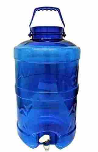 Plastic Water Bottle, Capacity 20liter, Blue Color, For Water Storage