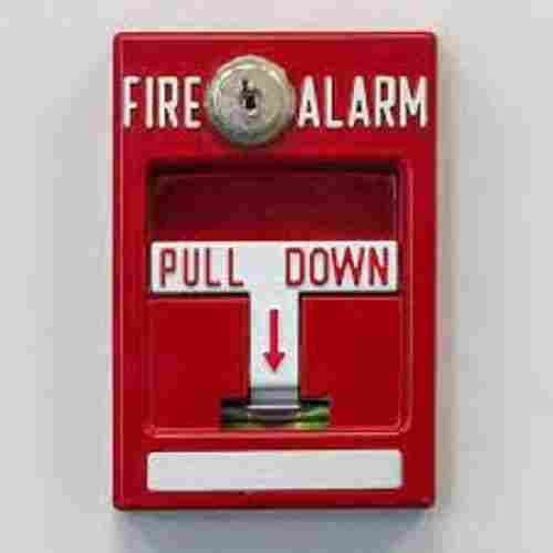 Portable Battery Operated Manual Pull Station Fire Alarm System For Public Safety Center