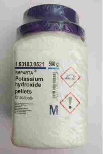 White Potassium Hydroxide Pellets