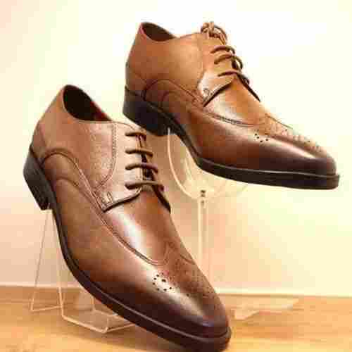 Affordable Versatile Mens Formal Shoes And Dark Brown Colour With Pointe Toe Style