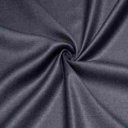 Quick Drying Long Lasting Durable Lightweight Plain Black Cotton Suiting Fabric