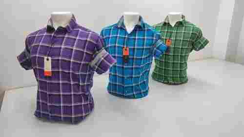 Stylish Trendy Fancy Checks Cotton Men Shirt For Party And Regulars Wear