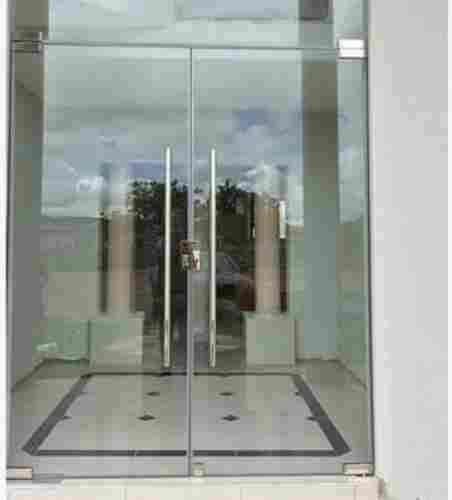 High-Quality Flawless Finish And Sturdy Hinged Plain Frameless Glass Doors 