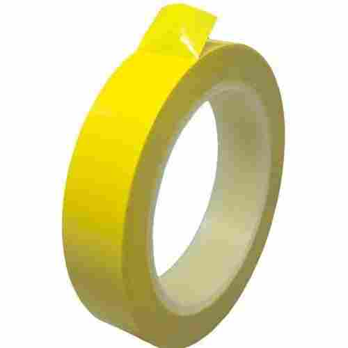 Single Sided Adhesive Rolled Pack Yellow Polyester Film Tape