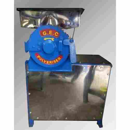 Semi Automatic Stainless Steel Body Pulverizer Machine for Millet And Spice Grinding