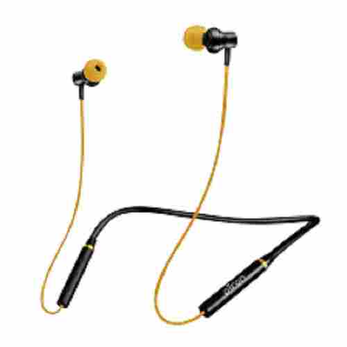 Affordable Yellow And Black Color Bluetooth Headset With Premium Quality Sound 