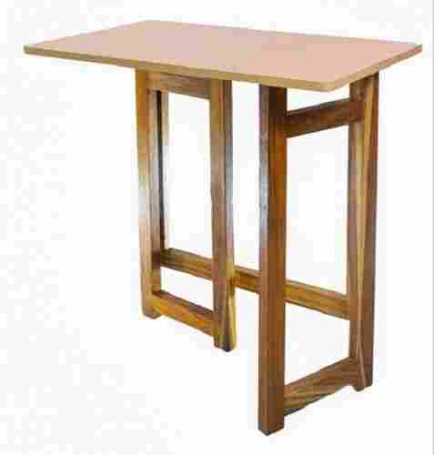 Easy To Clean Classic Look Eligant Interior Rectangular Wooden Folding Table