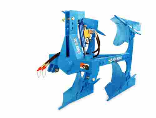 Highly Durable Mild Steel 2 Tyne Hydraulic Reversible Plough For Agriculture