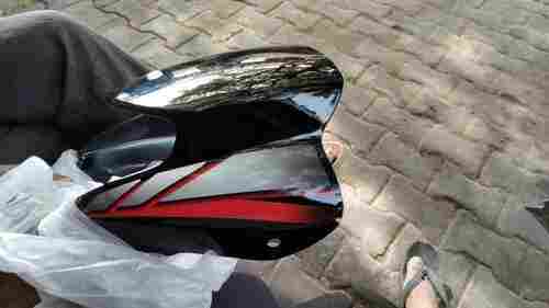 Lightweight And Durable Black Abs Plastic Visor Mudguard For Industrial Purpose