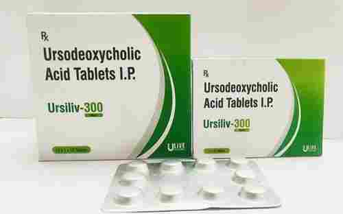 Ursiliv-300 Ursodeoxycholic Acid Tablet, 10x1x10 Alu Alu Pack