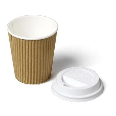Light Weight Brown Paper Disposable Cup For Tea And Coffee(Leakage Proof)
