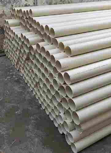 Strong And Flexible Round Long Lasting Seamless Pvc Pipes For Construction Use