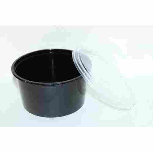 Eco Friendly Lightweight And Highly Durable Black Small Plastic Container
