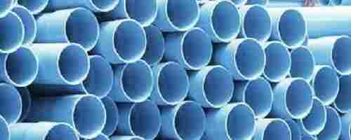 Heavy Duty And Unbreakable Sky Blue Plain Pvc Plastic Pipe For Construction 