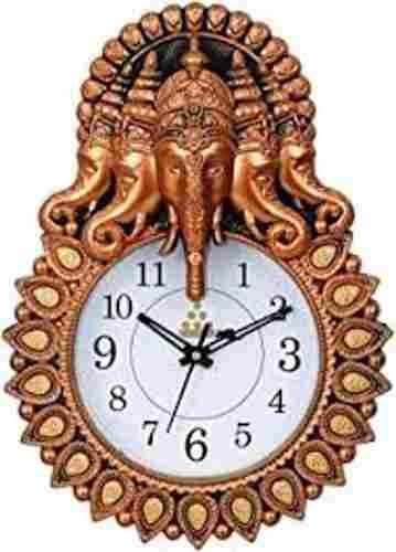 Art Plus Store 5 Face Copper Decorative Wall Clock For Home And Office Use