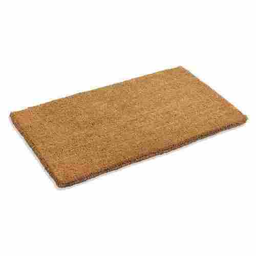 Comfortable Light Weight And Soft Brown Plain Door Mat For Entrance