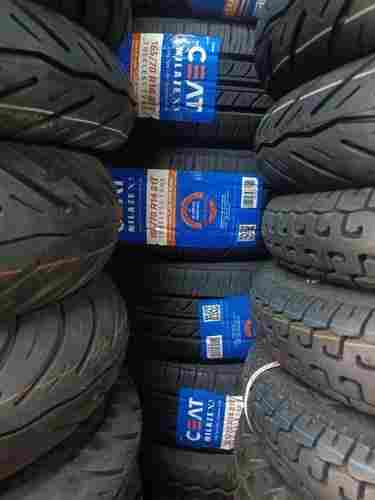 Heavy Duty Long Lasting Two Wheeler Solid Rubber Black Ceat Maxxis Bike Tyres