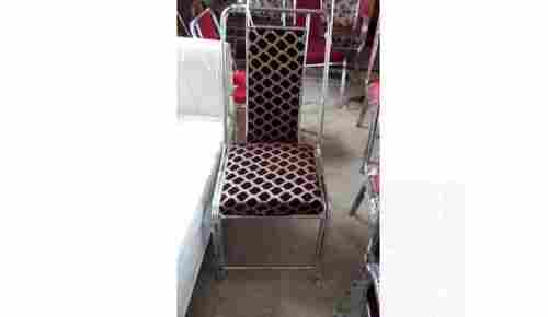 Brown Printed Stainless Steel Modern Appearance Banquet Chair With 10 Kg Weight