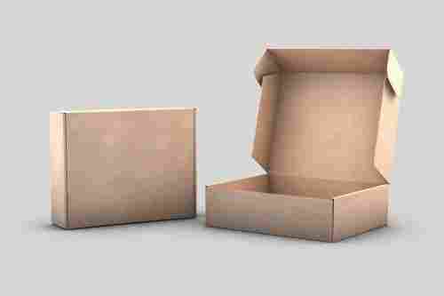 Plain Corrugated Mobile Packaging Box with Matte Finish Surface Coating