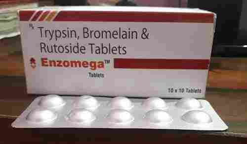 Trypsin, Bromelain and Rutoside Tablets (10x10 Tablets Pack)