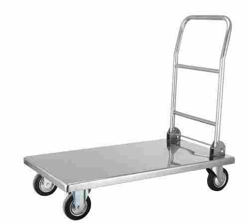 Scratch Resistant And High Strength Foldable Stainless Steel Trolley For Shopping