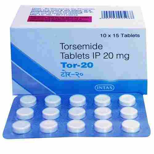 Torsemide Tablets Ip 20mg, Pack Of 10 X 15 Tablets