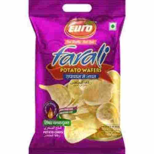 Crispy, Crunchy Salty And Tasty Farali Potato Chips, Pack Of 200 Gram, For Snacks 
