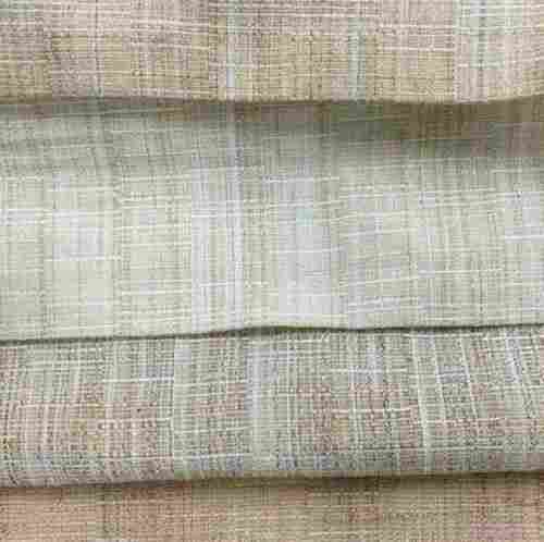 Lightweight Shrink Resistance Plain White And Brown Khadi Fabric For Textile Industries