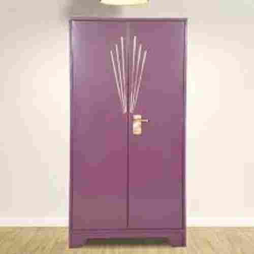 Sturdy Material And Heavy Duty Sleek Design Purple Steel Almirah With Locker For Domestic Use