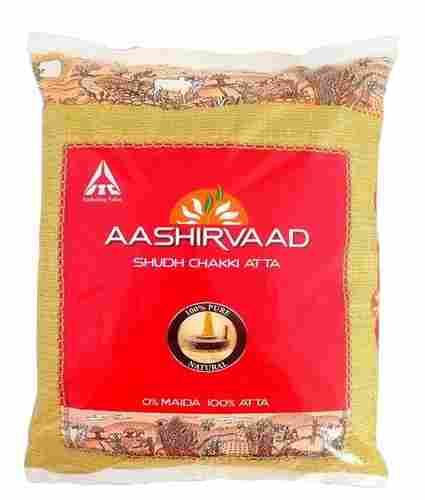 5 Kg Pack Size Food Grade And Gluten Free Aarshivaad Shudh Chakki Atta For Cooking