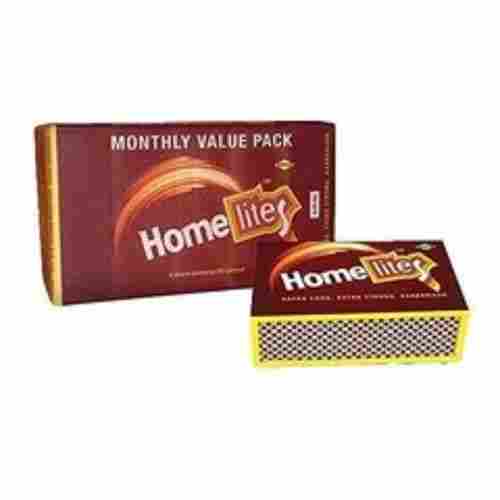 Pack Of 500 Stick Extra Large Homelites Brown Match Box 