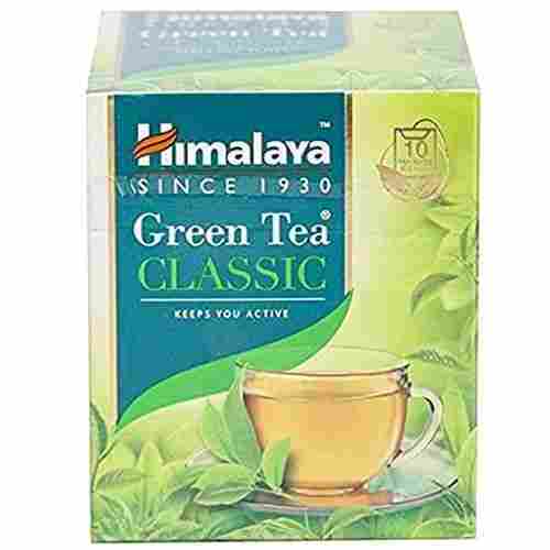 Provide Protection Potent Antioxidant Himalaya Herbals Classic Green Tea - 10 Sachets