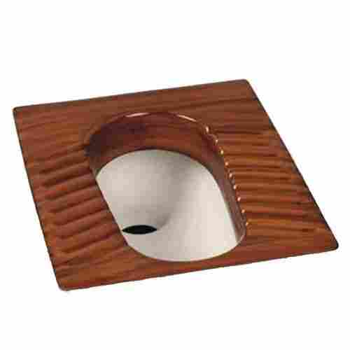 Heavy Duty And Floor Mounted Ultra Shine Glossy Fine Finish Ceramic Indian Toilet Seat