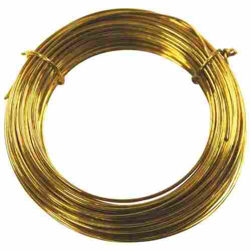 2 Mm Thickness 15 M Flexible And Corrosion Resistant Brass Wire For Industrial Use