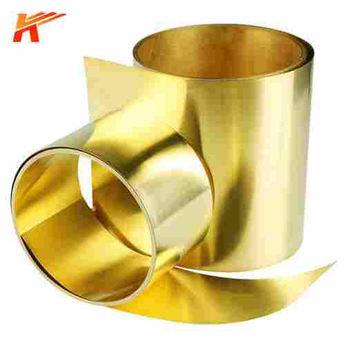 Industrial Grade CuZn5 Brass Foil