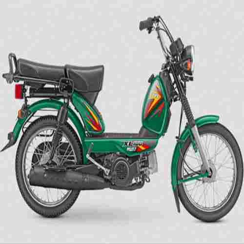 Tvs Xl100 Heavy Duty Excellent Power Green Moped Bike 