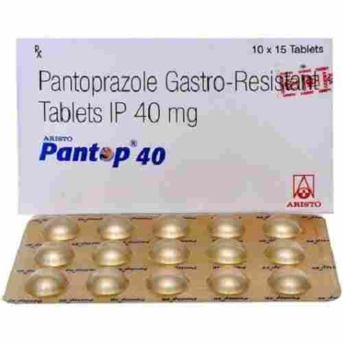 Pantoprazole Gastro-Resistant Tablets Ip 40 Mg For Peptic Ulcer Disease, Packaging Size 15 Tablet