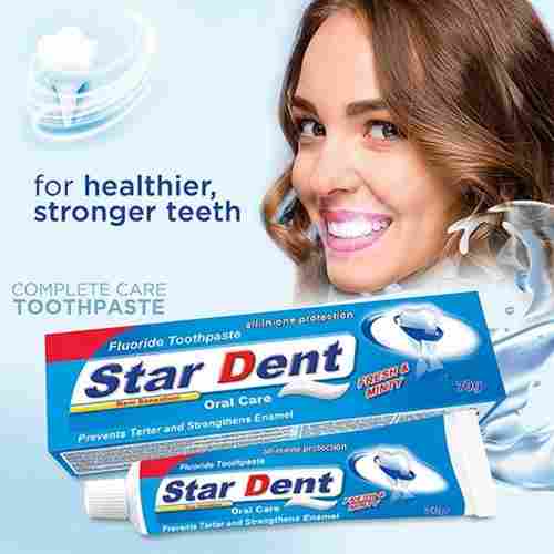 Star Dent Fresh And Minty Oral Care Fluoride Toothpaste, Prevent Tooth Decay