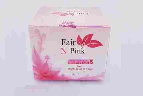 Long Lasting Fragrance Fair N Pink Moisturizer Face Whitening Night Cream