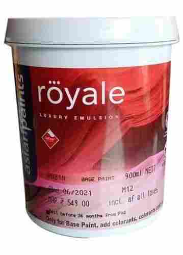 Asian Paints Royale Luxury Emulsion Paint, 1 Liter Bucket Used For Painting Wall
