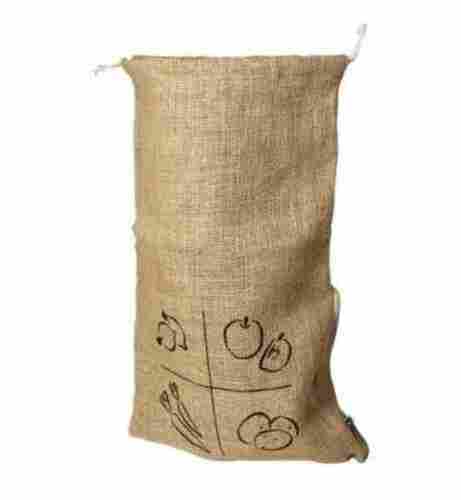 Long Durable Eco Friendly Biodegradable And Reusable Brown Jute Gunny Bags
