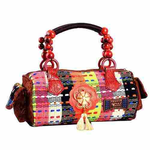 Heavy Duty Stylish Multi Color Designer Handicraft Bag For Daily Use