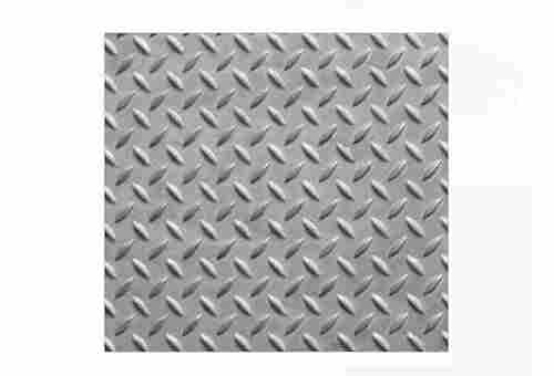 Mild Steel Material Rectangular Chequered Plate With 8mm Thick For Industrial Purpose 