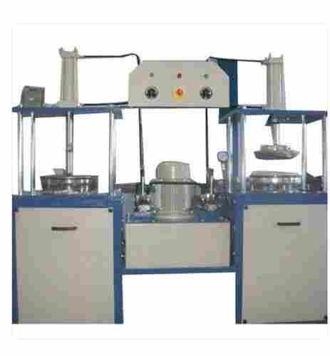 Related Voltage 410 Voltage Grey And Blue Hydraulic Paper Plate Making Machine