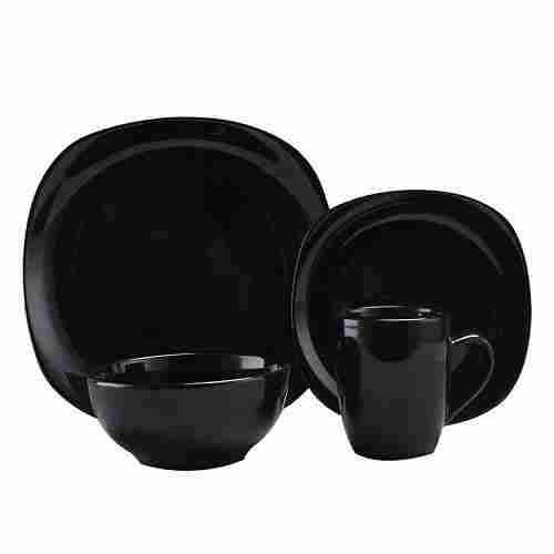 Long Lasting Strong Solid Domestic High-Grade Black Color Dinner Plate Seat